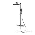 Brushed Gold Constant Temperature Bathroom Shower Faucet